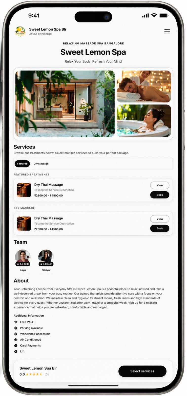 Showcase Packages Mockup